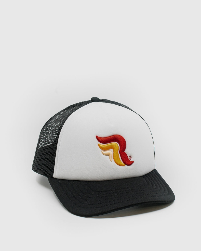 [RC-7630039460037] Logo Trucker White/Black