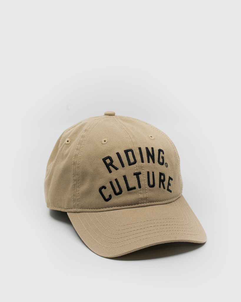 [RC-7630039460051] RC Text Dad Hat Beige