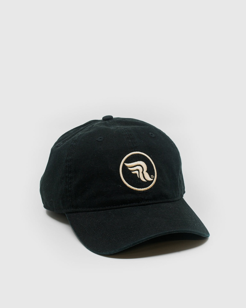 [RC-7630039408053] Circle Dad Hat Black