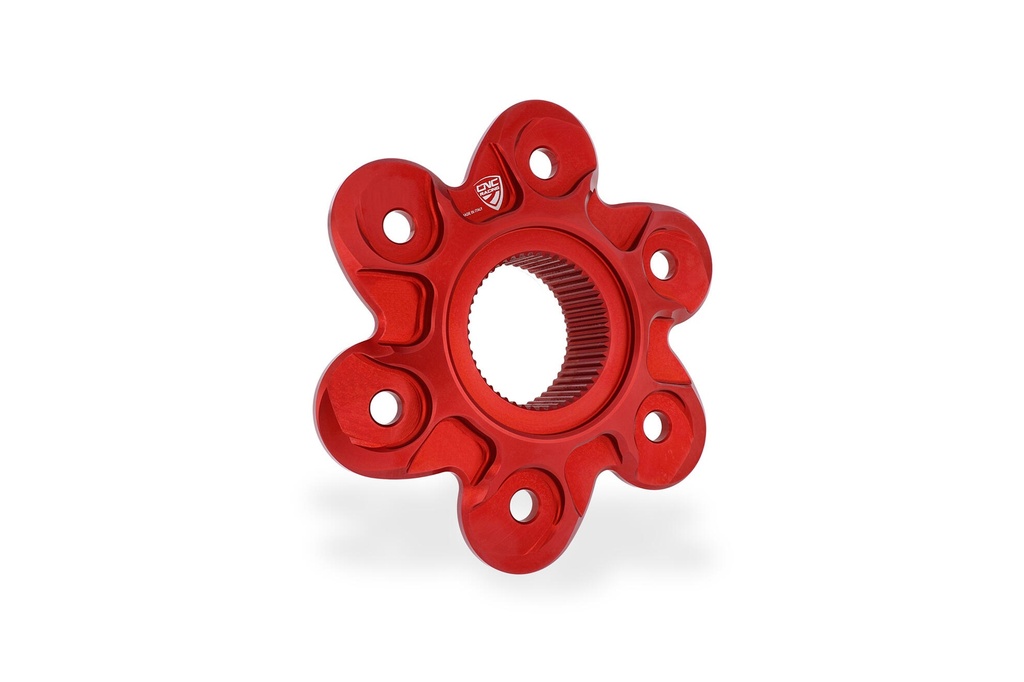 [CNC-FL506R] Rear sprocket flange Ducati (Red)