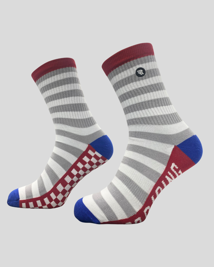 Racing LT Socks Red/Blue/White/Grey