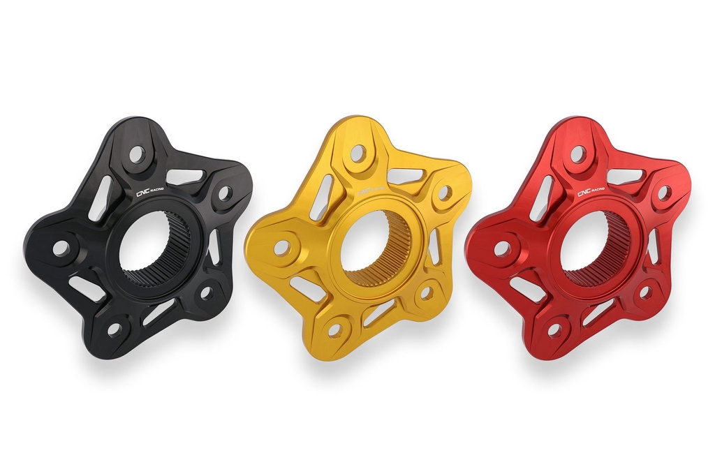 [CNC-FL508B] Rear sprocket flange 5 holes MV Agusta (Black)