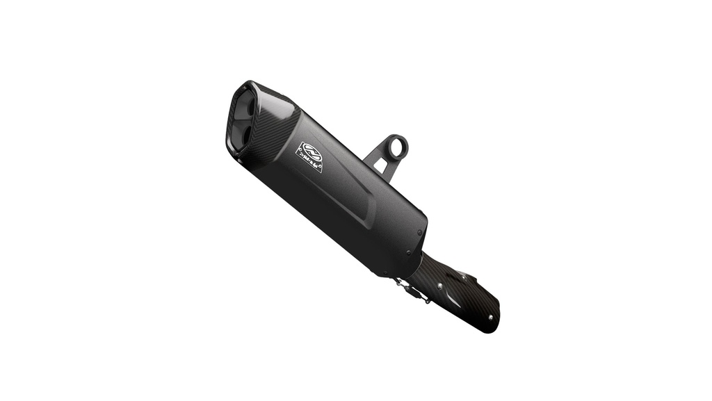 [JH-EP-153011] BMW R 1200 GS(A) adjustable exhaust - Nomad Hexagon Black edition (2017-2018)
