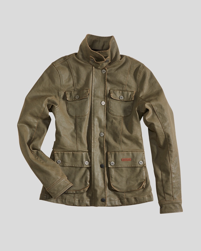 [RK-7630039433765] Rokkertech Jacket Lady Olive