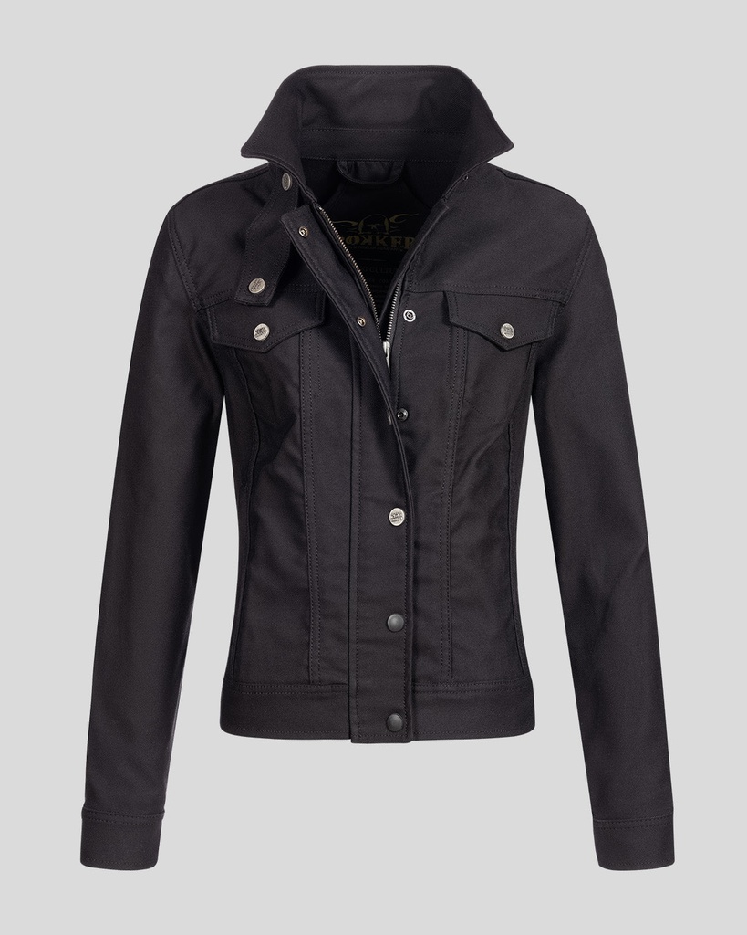 [RK-7630039452582] Black Jacket Lady Short