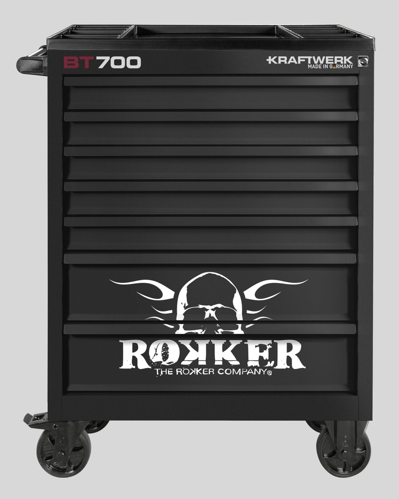 [RK-7630783412801] ROKKER X Kraftwerk PRO Werkstattwagen BT700 292-tlg