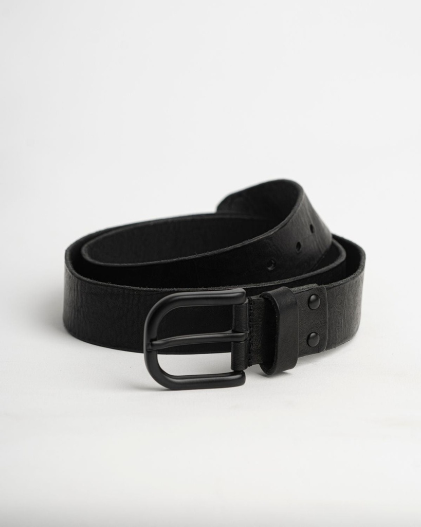 [RK-7630039466046] Oakland Belt Black/Black