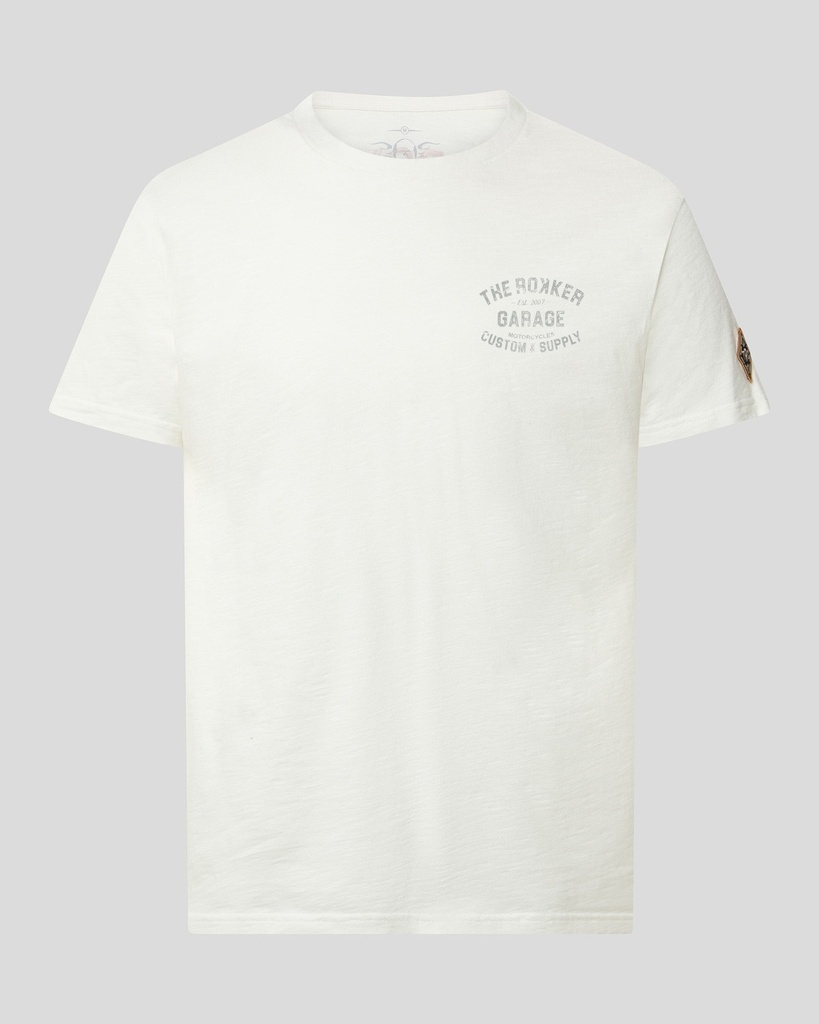 [RK-7630783410999] Garage T-Shirt Men Dirt White