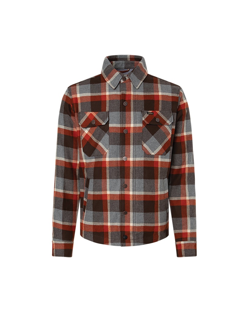 Memphis Rider Shirt Red / Grey