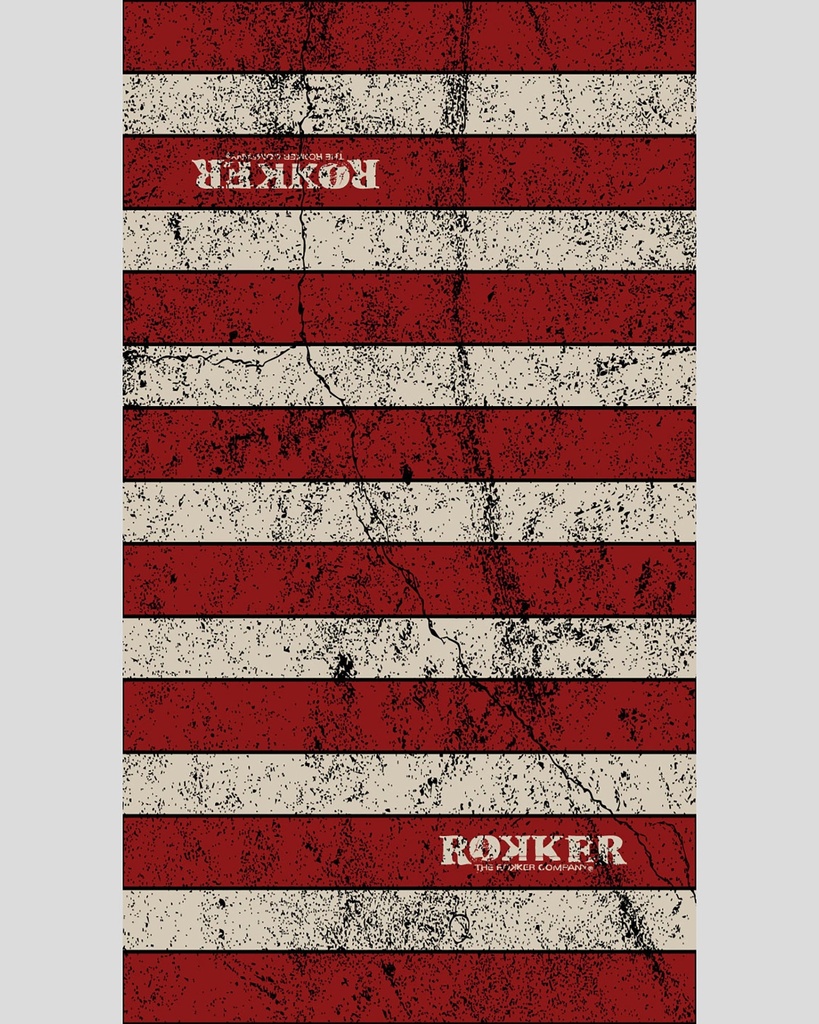 [RK-7630783411439] Tube Stone Striped Red