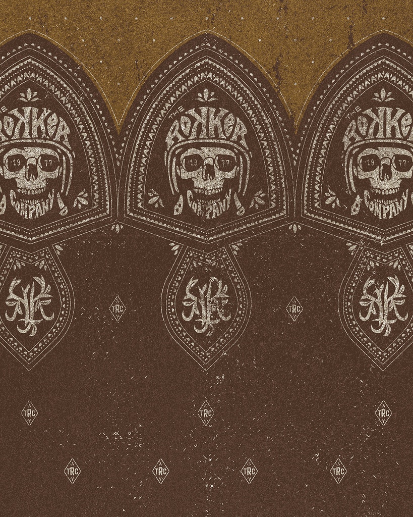 [RK-7630039480264] Tube Skull Brown