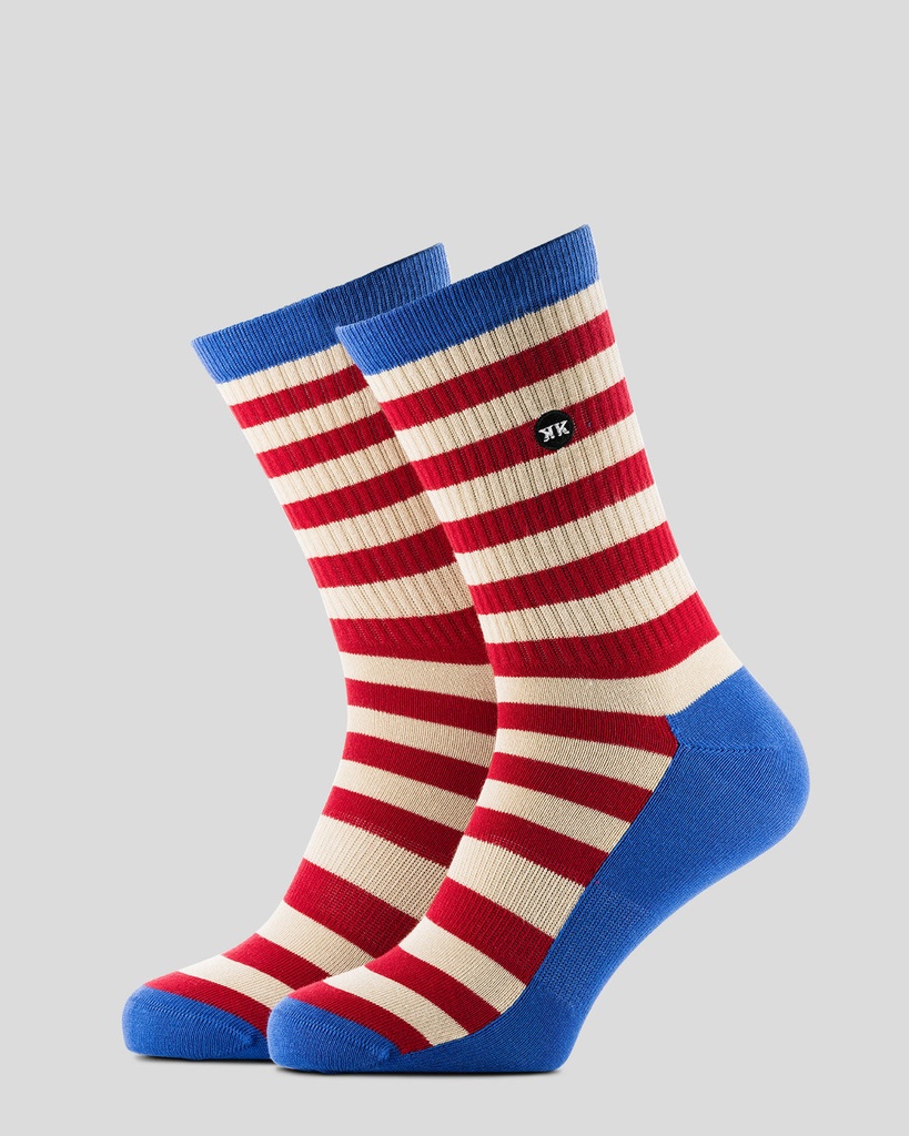 Stripes LT Blue/Red