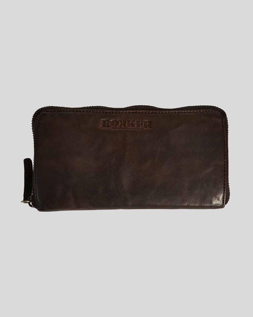 [RK-7630039414511] Lady Wallet Big Dark Brown