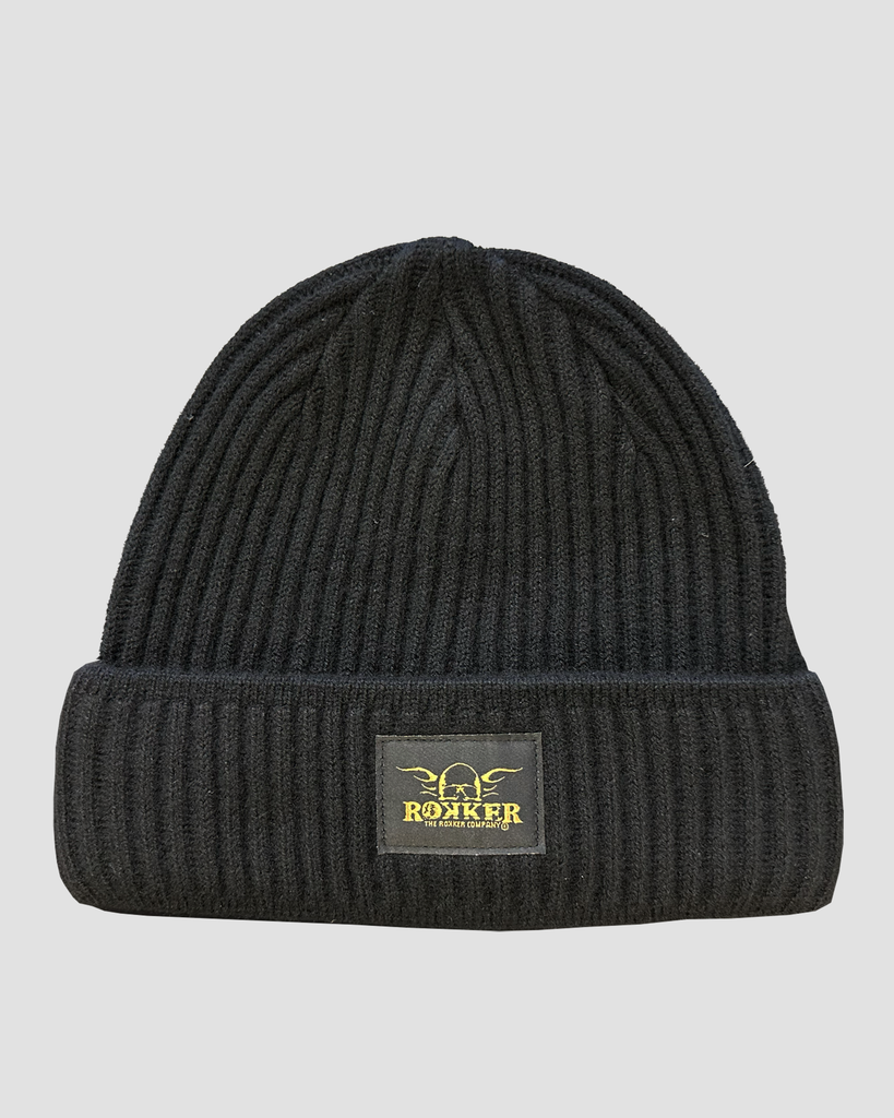 [RK-7630783400471] Coldtrail Beanie Merino Black