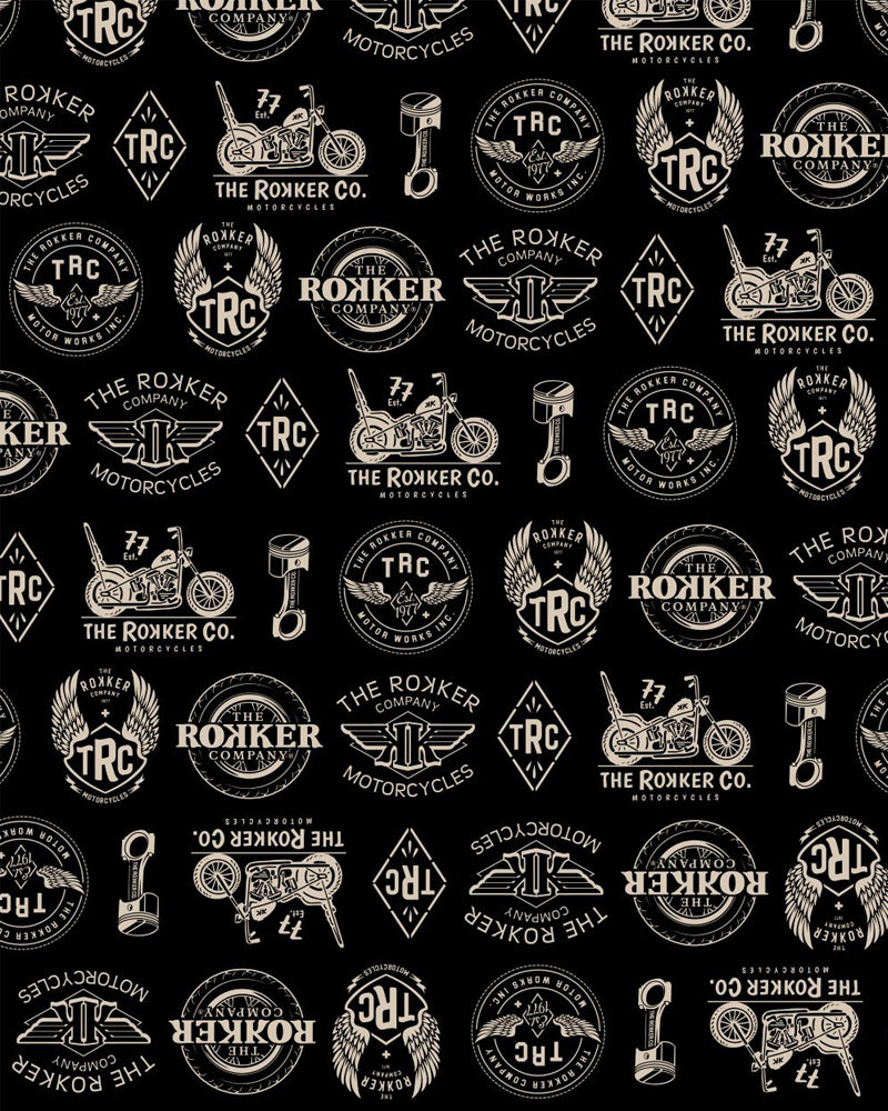 [RK-7630783402888] Tube Logos Black