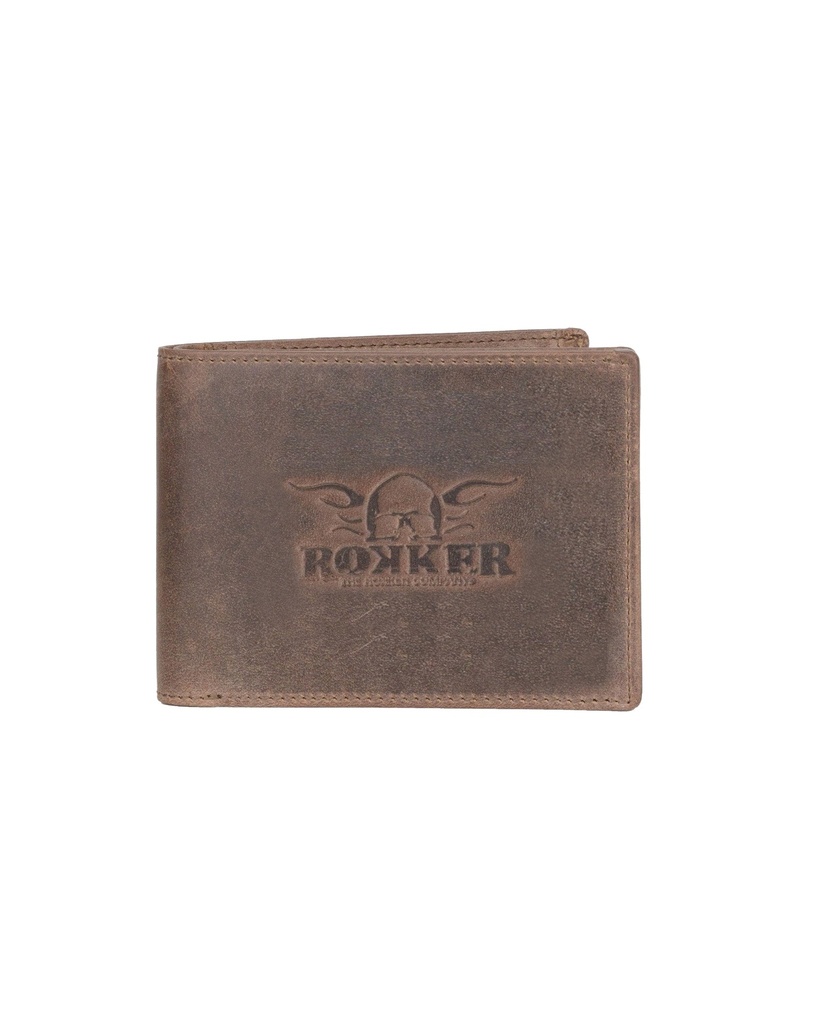 [RK-7630039414221] ROKKER Traveler Wallet Brown