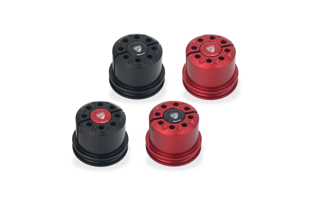 [CNC-GH459BB] Ring nut for Ducati Panigale V2 MY2025 and Streetfighter V2 MY2025 (Black/Black)