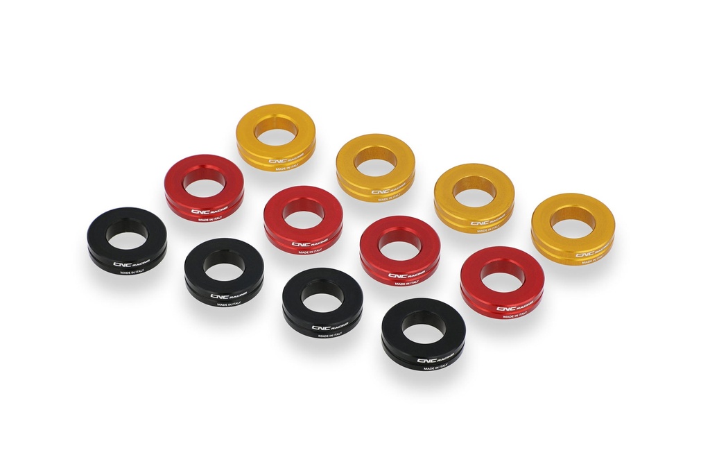 [CNC-IFD01B] FRONT BRAKE CALIPER SPACERS KIT (Black)