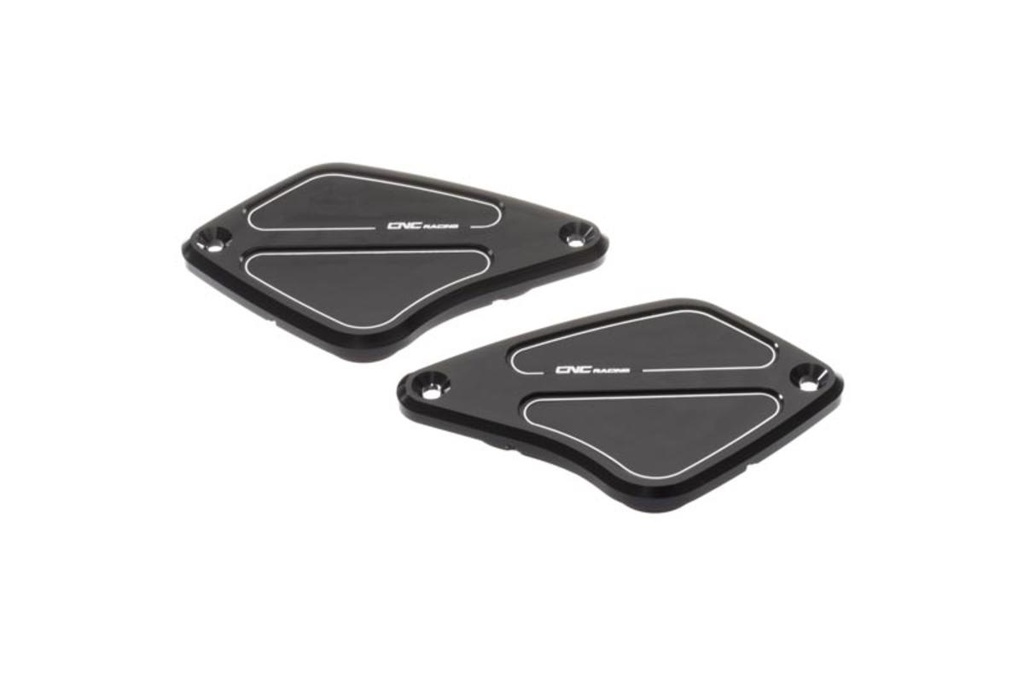 [CNC-KT050B] Front brake and clutch fluid reservoir cap Ducati (Black)