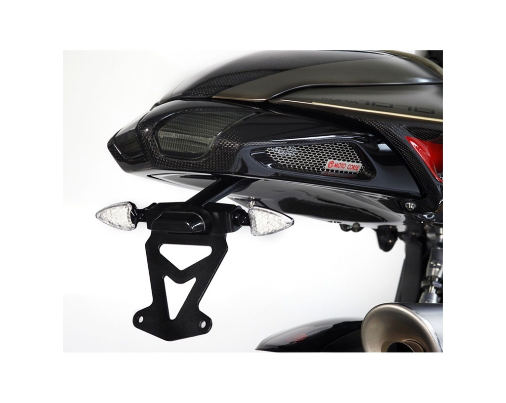 [EB-104101165] Moto Corse Brutale License Plate Support with Led License Plate Light