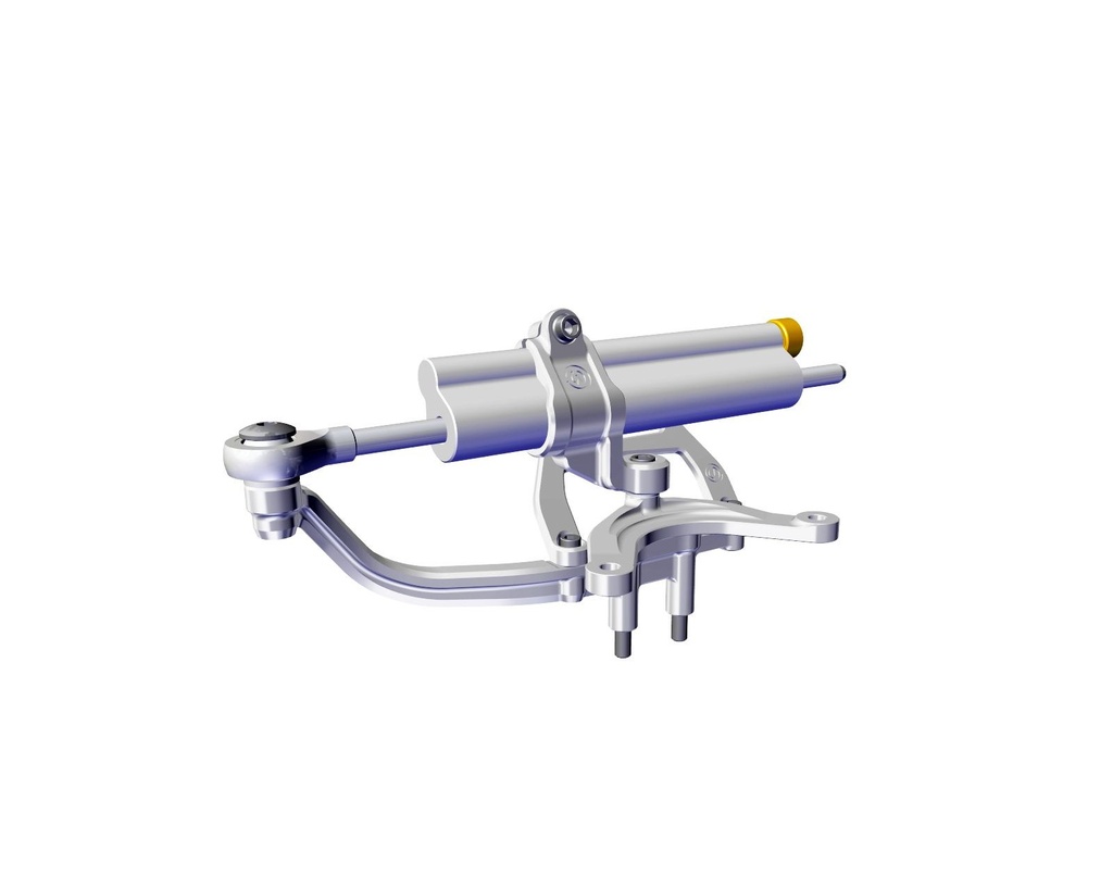 [EB-104193145B] Moto Corse Complete Ohlins Black Steering Damper Kit Superveloce