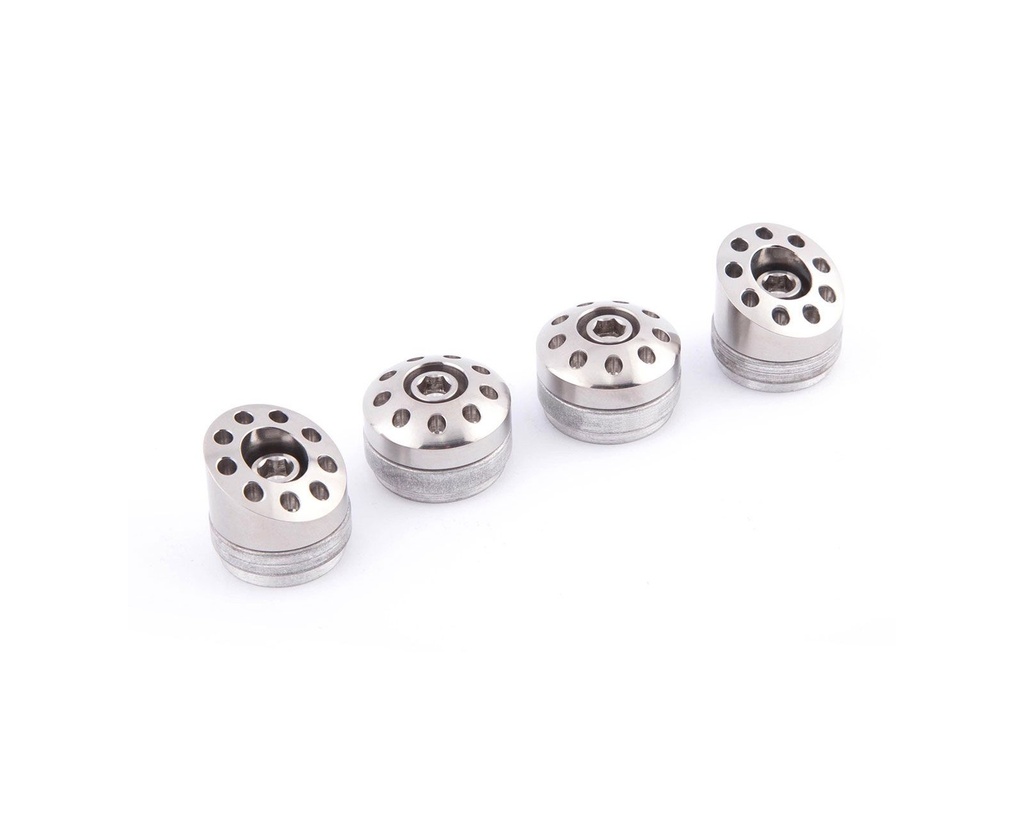 [EB-104101020] Moto Corse F4 Y10/Brutale/SV 1000 Titanium Frame Caps (4pcs.)
