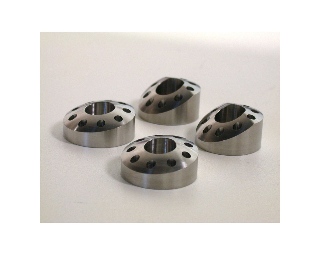 [EB-104101145] Moto Corse Titanium Frame Caps (4pcs.)