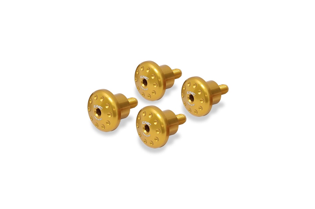 [CNC-KV303G] Screen screws Ducati DesertX (Gold)