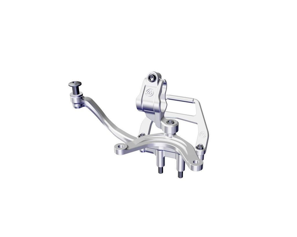 [EB-104193144] MotoCorse Ohlins Steering Damper Mounting Brackets Kit MV Agusta Superveloce 800