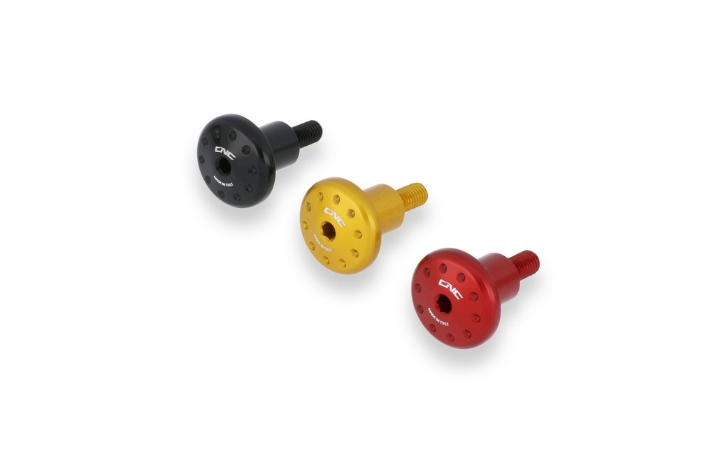 [CNC-KV328R] Screw rear brake fluid tank (Red)