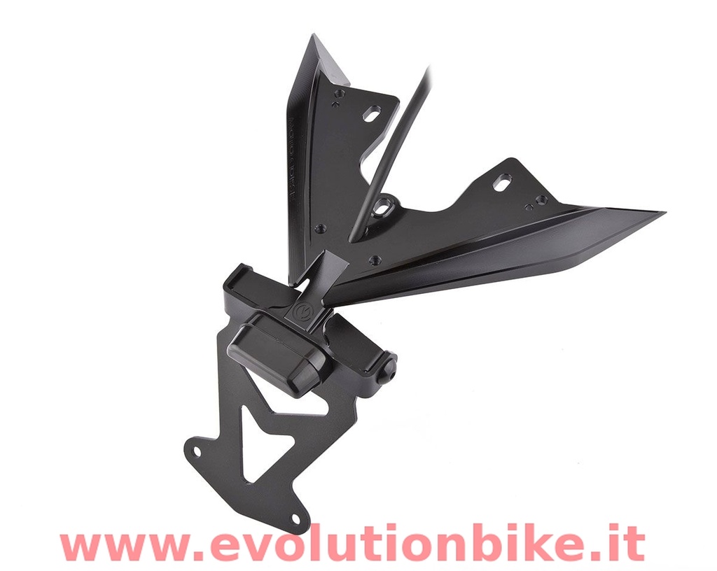 [104101205B] Moto Corse Dragster Numberplate Holder (High Position) (Black)