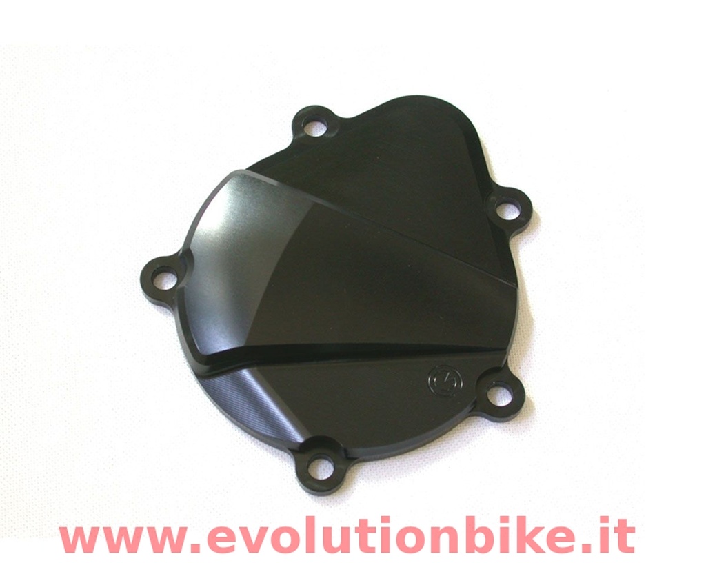 [104110020B] Moto Corse Left Side Billet Crankcase Protection (Black, Black)
