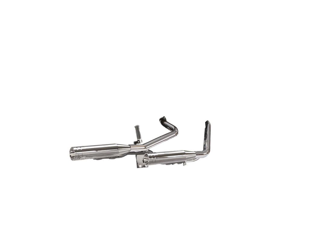 [JH-EP-122584] Harley-Davidson CVO™ Breakout® Screamin Eagle — adjustable exhaust, Shorty Chrome, 3,5" Big Shot Chrome