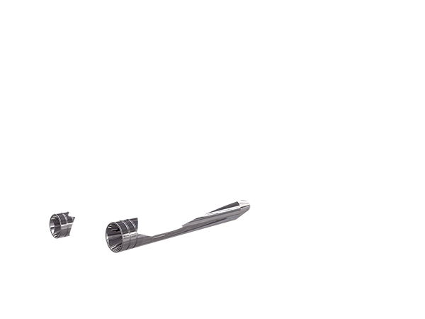 [JH-EP-111824] Harley-Davidson CVO™ Road Glide® — adjustable exhaust, Touring 110+ Chrome, 4,0" Big Shot Chrome