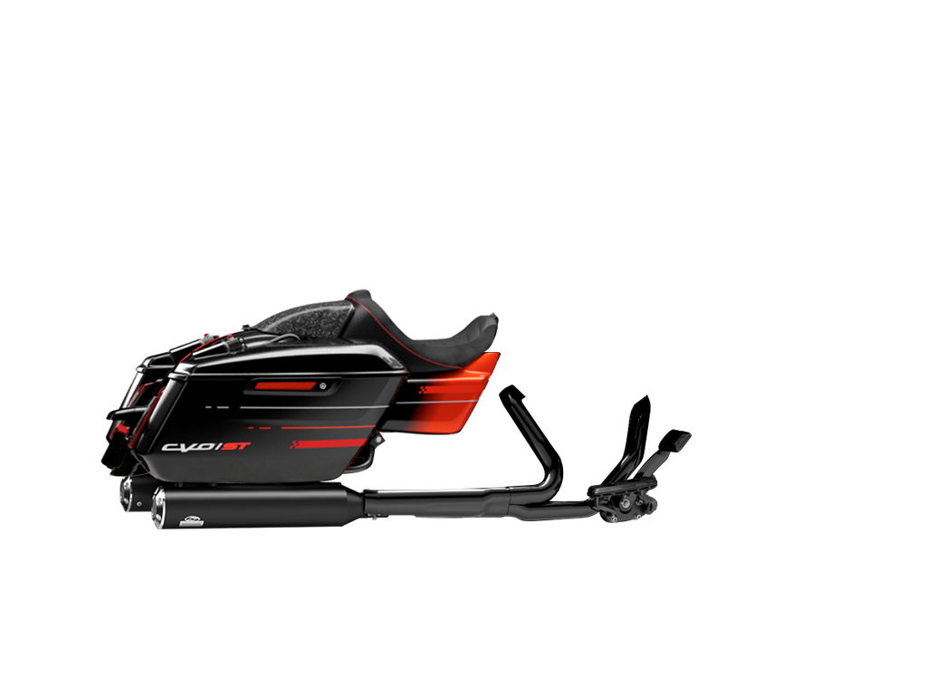 [JH-EP-152806] Harley-Davidson CVO™ Road Glide™ ST — adjustable exhaust, Touring 4,5" Black, 4,5" Streetfighter Blank