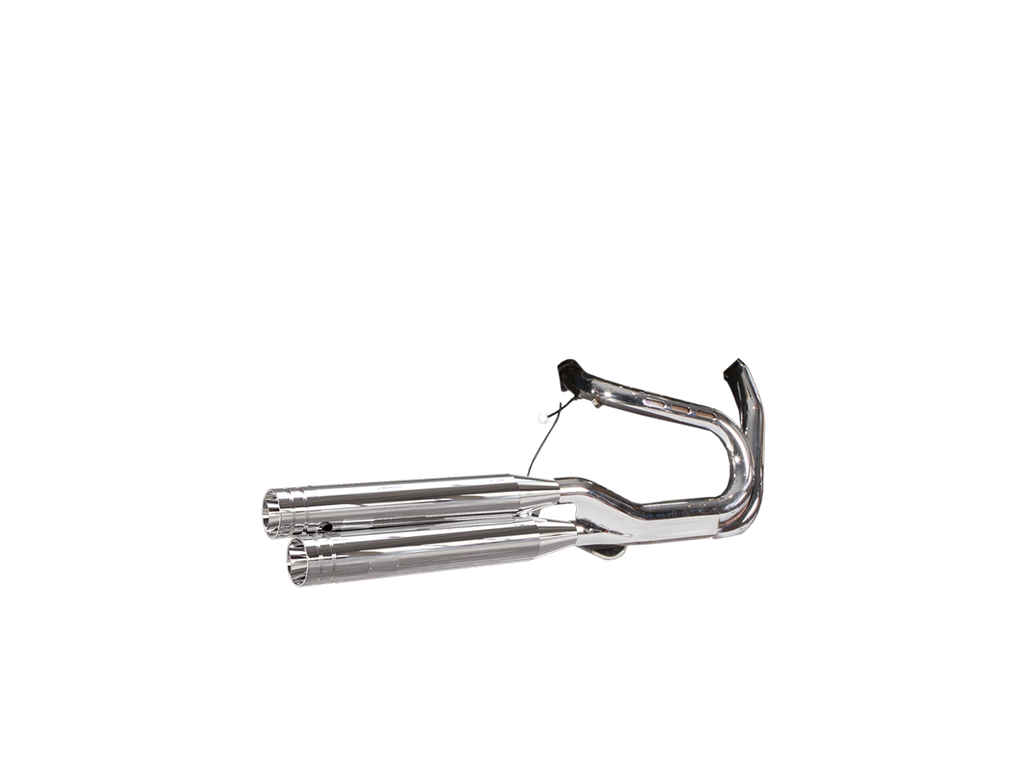 [JH-EP-111172] Harley-Davidson CVO™ Screamin Eagle Fat Bob — adjustable exhaust, Fatbob Chrome, 3,5" Big Shot Chrome