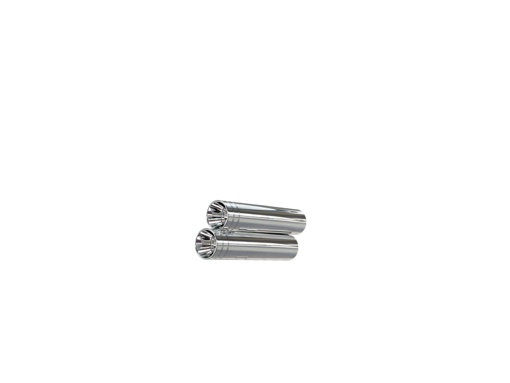 [JH-EP-111022] Harley-Davidson CVO™ Screamin Eagle V-Rod® — adjustable exhaust, VRSC Chrome, 4,0" Big Shot Chrome