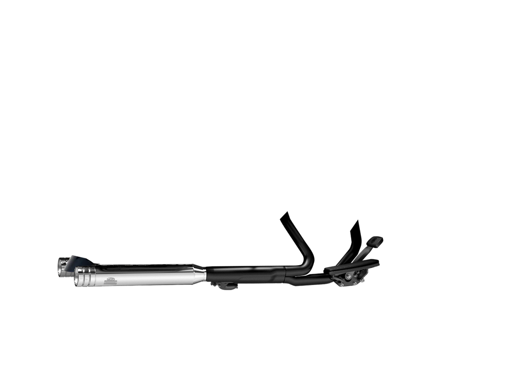 [JH-EP-140030] Harley-Davidson CVO™ Street Glide® 110-114cid — adjustable exhaust, Touring Chrome, 4,0" Big Shot Chrome