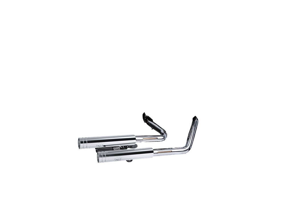 [JH-EP-140982] Harley-Davidson Breakout® 107cid — adjustable exhaust, Jekill Bomb Chrome, 3,5" Big Shot Chrome