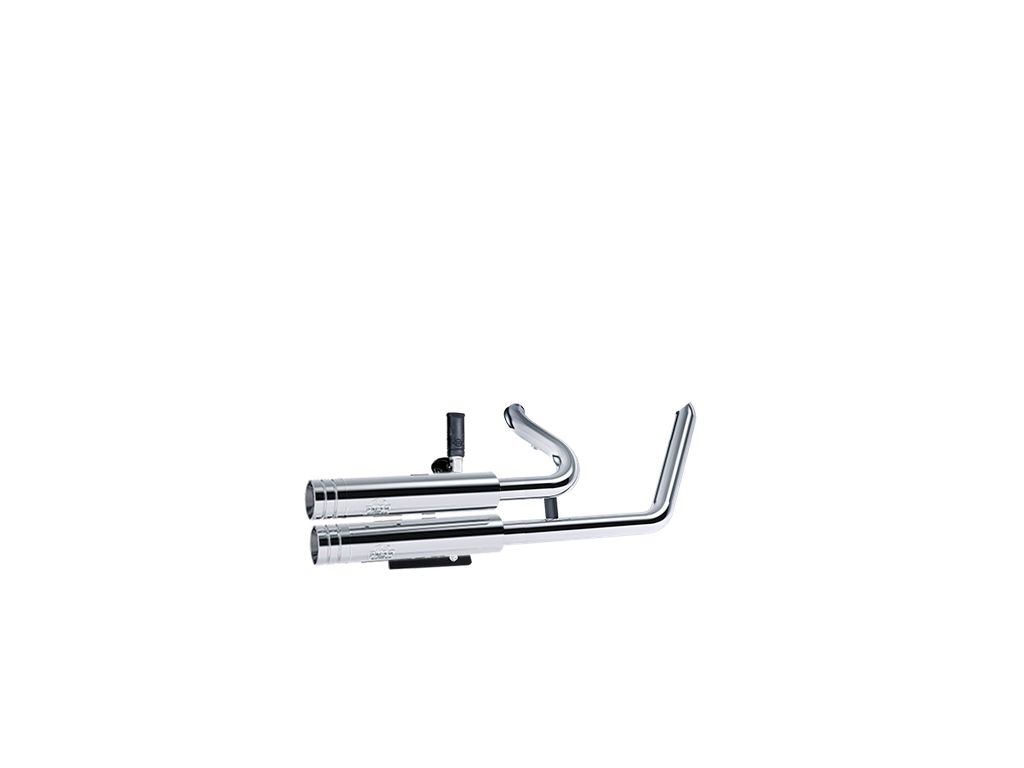 [JH-EP-252220] Harley-Davidson Breakout® 114cid — adjustable exhaust, Jekill Bomb Chrome, 3,5" Big Shot Chrome