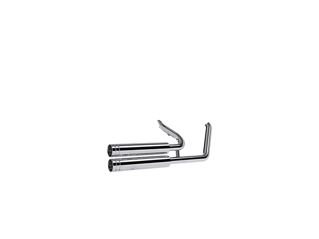 [JH-EP-241461] Harley-Davidson FXDR™ 114 — adjustable exhaust, Jekill Bomb (JH Headerset only) Chrome, 3,5" Big Shot Chrome