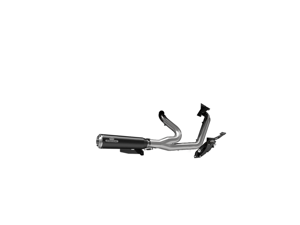 [JH-EP-252293] Harley-Davidson Fat Bob® 114cid — adjustable exhaust, Twenty-One Wrinkle Black, 4,7" Streetfighter Blank