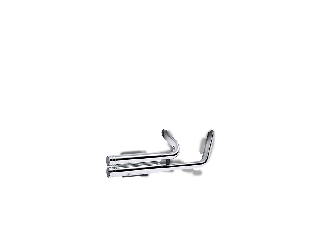 [JH-EP-251895] Harley-Davidson Heritage Classic 107cid — adjustable exhaust, Jekill Bomb Chrome, 3,5" Big Shot Chrome