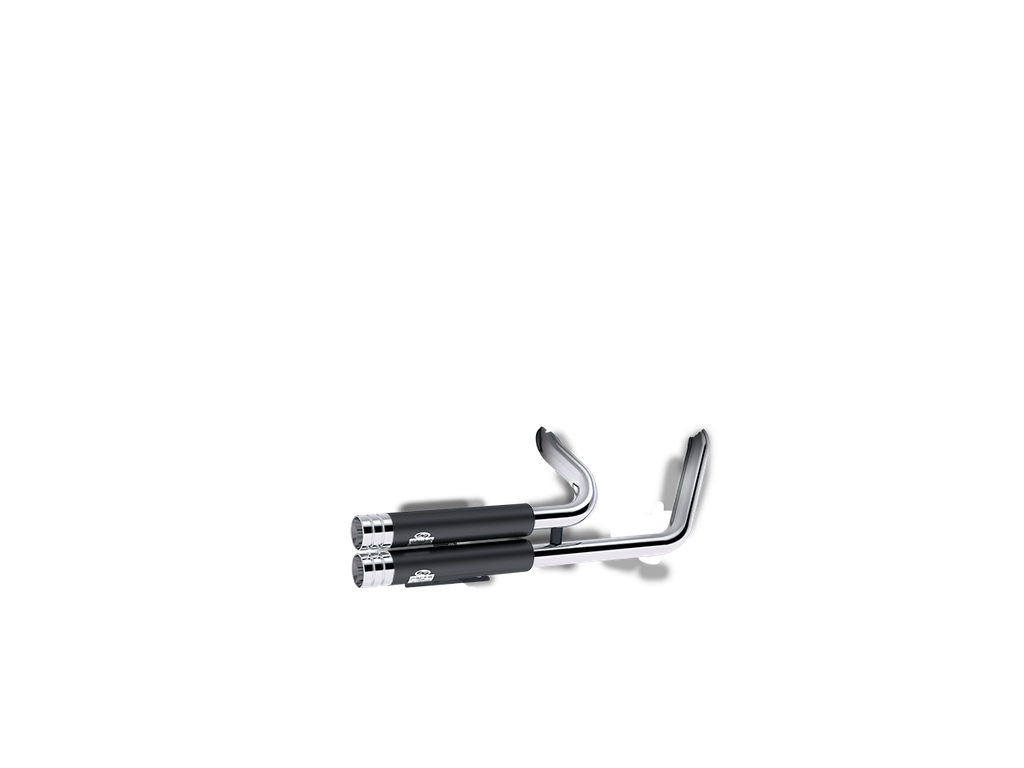 [JH-EP-242290] Harley-Davidson Softail® Deluxe — adjustable exhaust, Jekill Bomb Wrinkle Black, 3,5" Big Shot Wrinkle Black