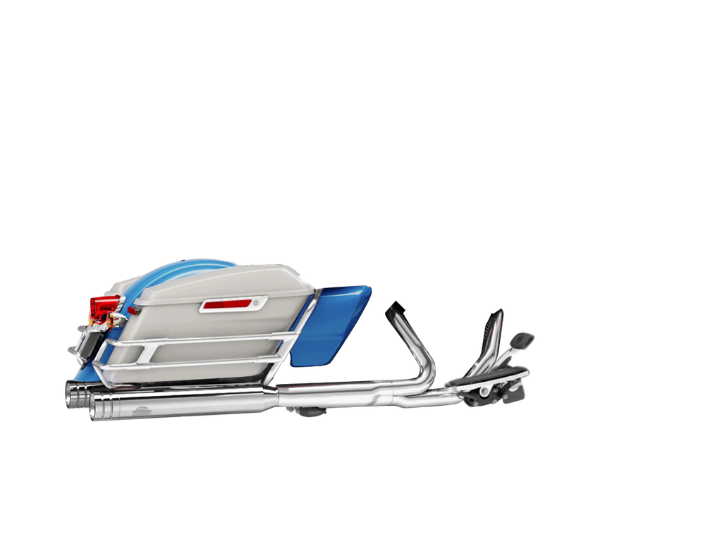 [JH-EP-140002] Harley-Davidson Electra Glide® Standard — adjustable exhaust, Touring Chrome, 4,0" Big Shot Chrome