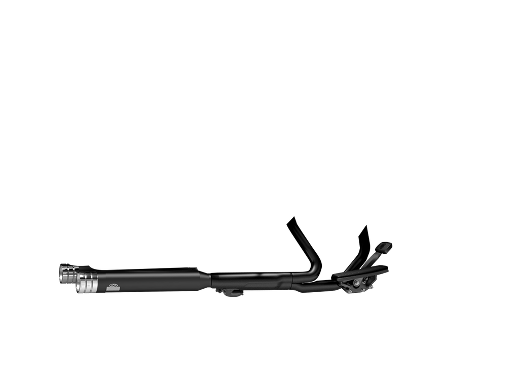 [JH-EP-141360] Harley-Davidson Road Glide® Ultra — adjustable exhaust, Touring Black, 4,0" Big Shot Chrome
