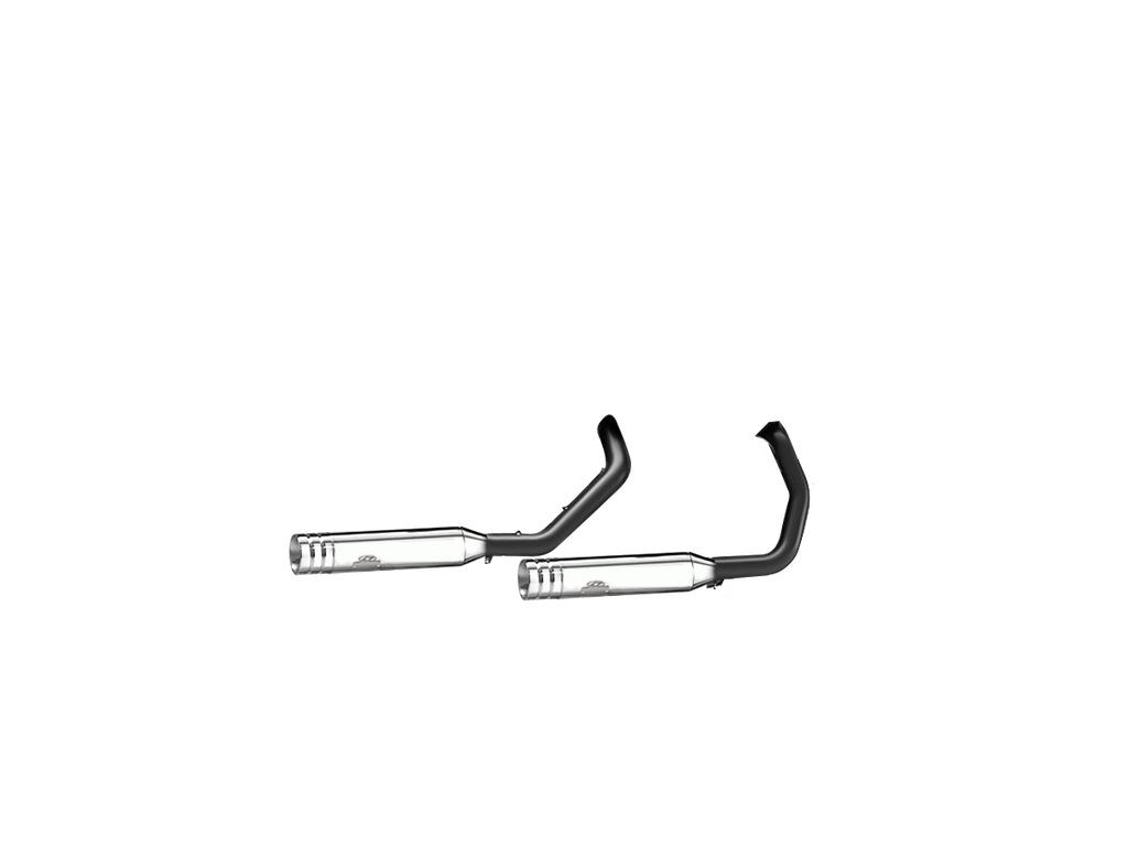 [JH-EP-140103] Harley-Davidson 1200 Custom — adjustable exhaust, Shorty Chrome, 3,5" Big Shot Chrome