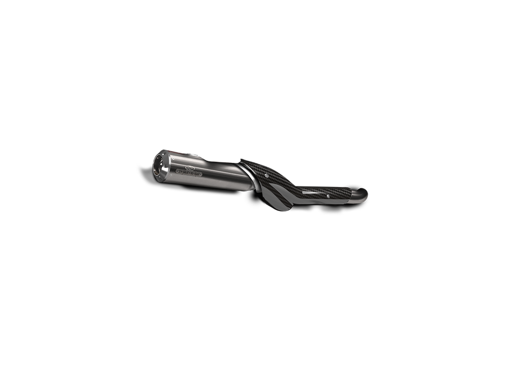 [JH-EP-252783] Harley-Davidson Sportster™ S — adjustable exhaust, Apex Brushed Stainless Steel, 4,7" Streetfighter Blank