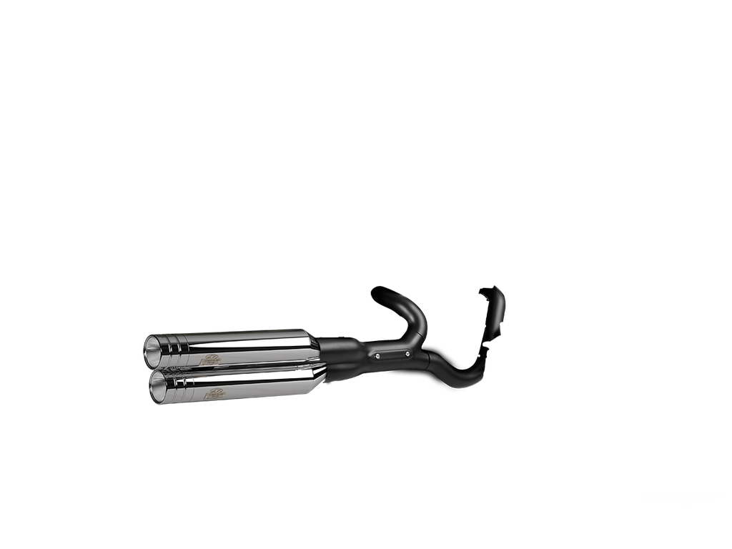 [JH-EP-152911] Indian Chief Bobber Dark Horse® — adjustable exhaust, Supreme Chrome, 4,0" Big Shot Chrome