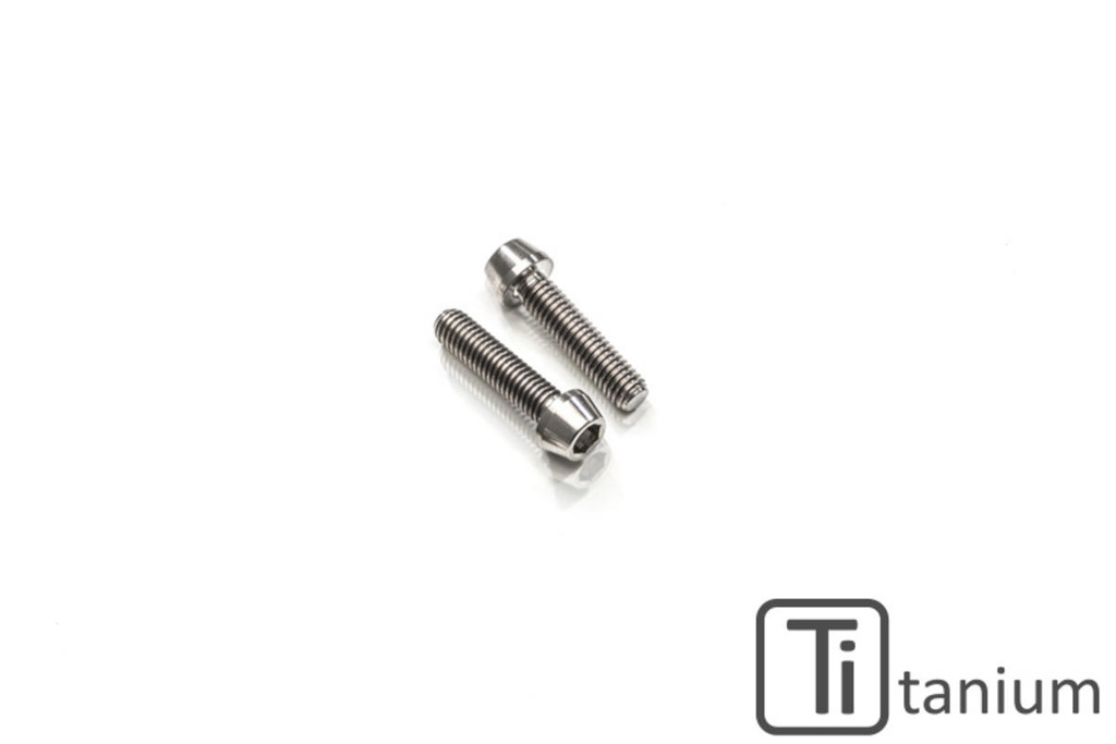 [CNC-KV405X] Front sprocket cover screws M6x16 (2 pcs) - Titanium